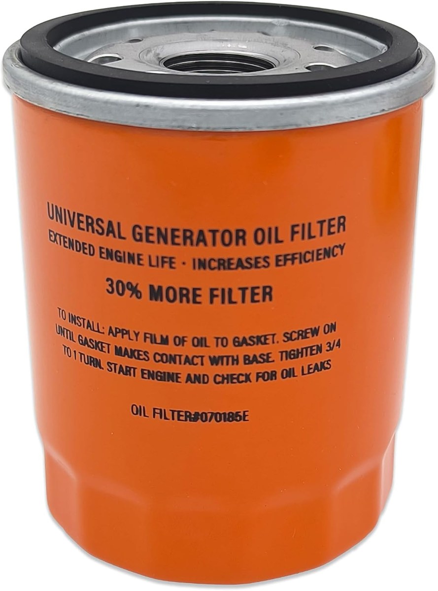 YGQ 070185ES Oil Filter for Generac Air-Cooled Standby